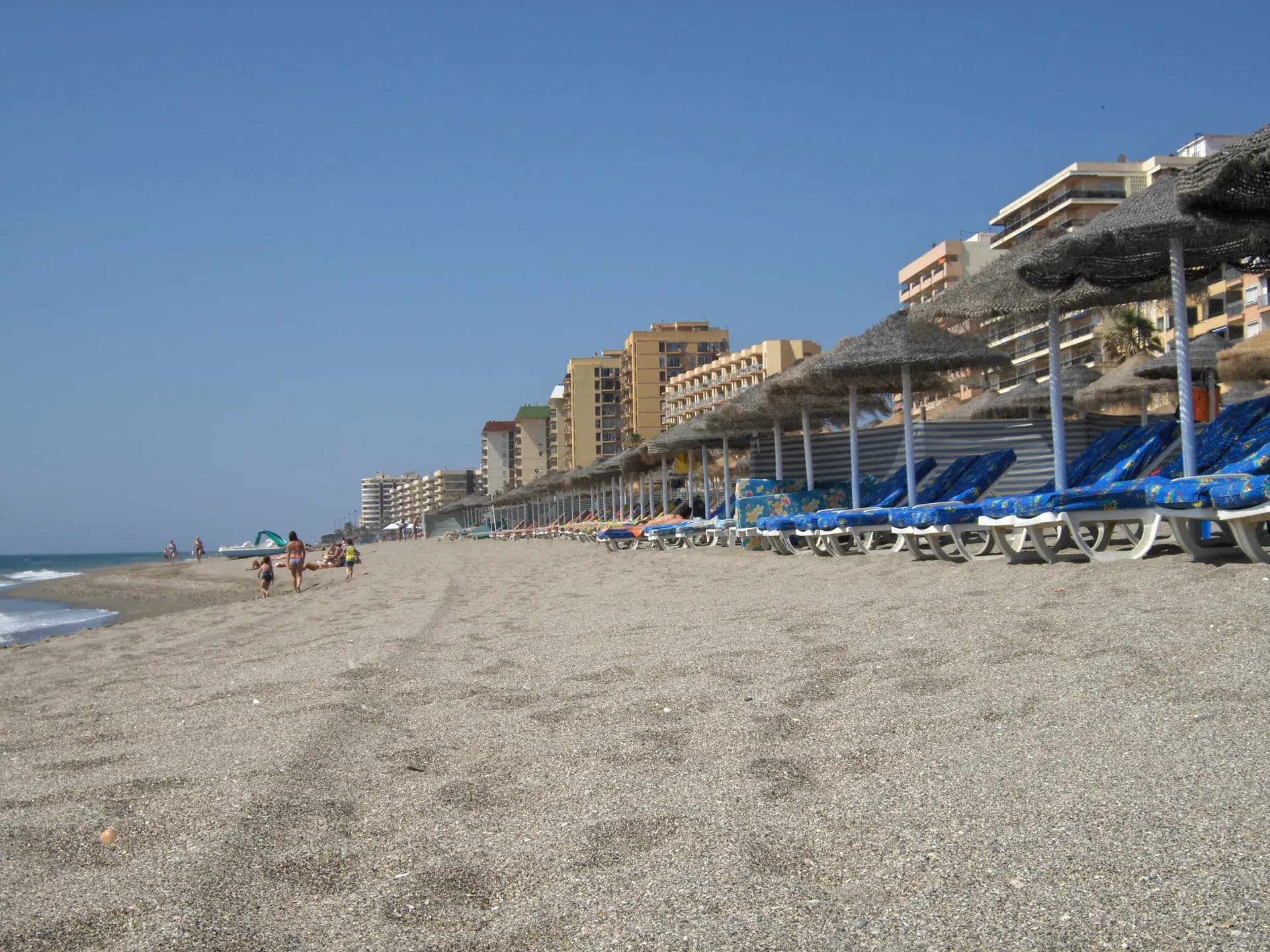 Fuengirola, where the C1 line ends